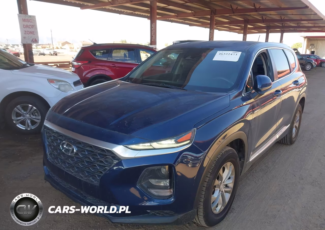 2019 Hyundai Santa Fe Se VIN:5NMS2CAD8KH087168 - 2