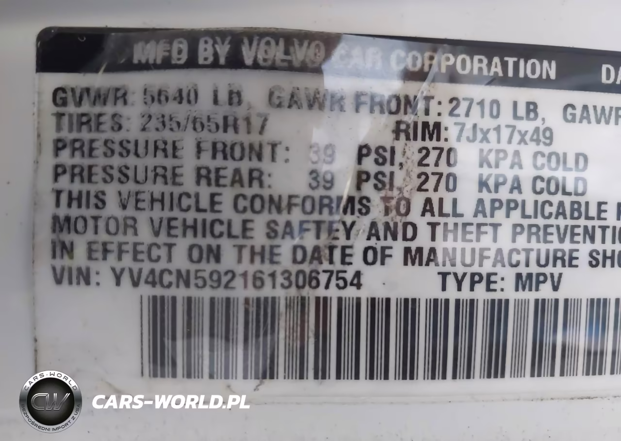 2006 Volvo Xc90 2.5T VIN:YV4CN592161306754 - 9