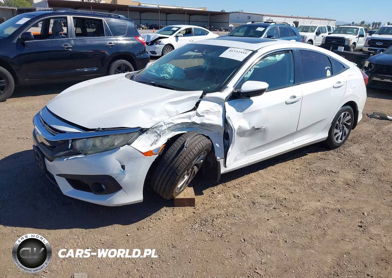 2018 Honda Civic Ex VIN:2HGFC2F81JH538117 - 2