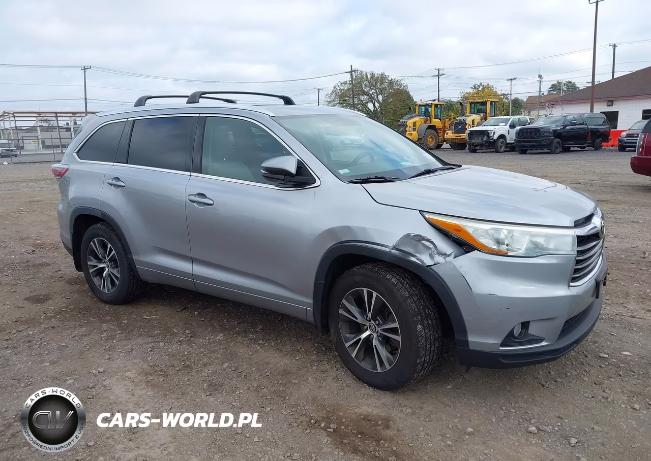 2016 Toyota Highlander Xle V6