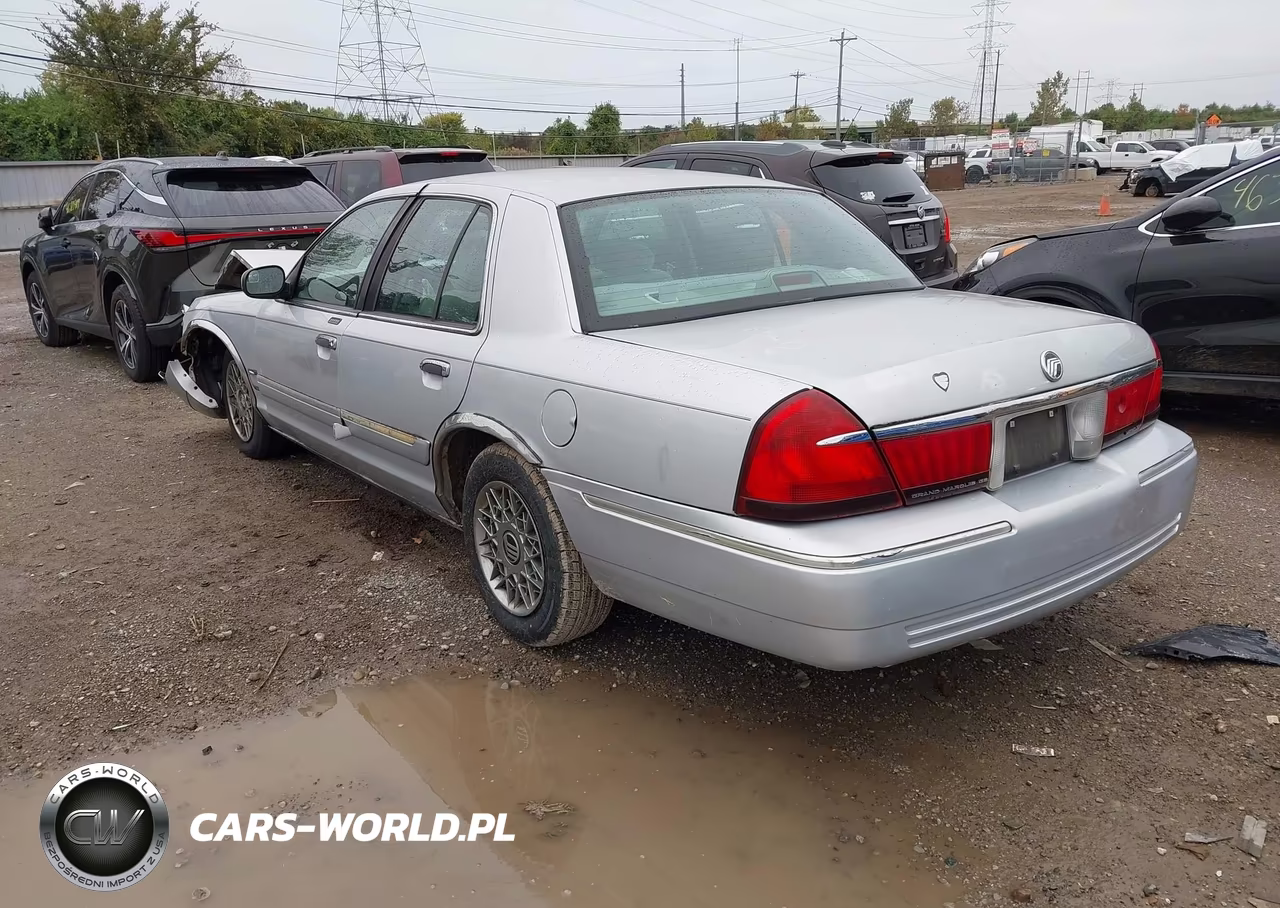 2000 Mercury Grand Marquis Gs VIN:2MEFM74W6YX744574 - 3