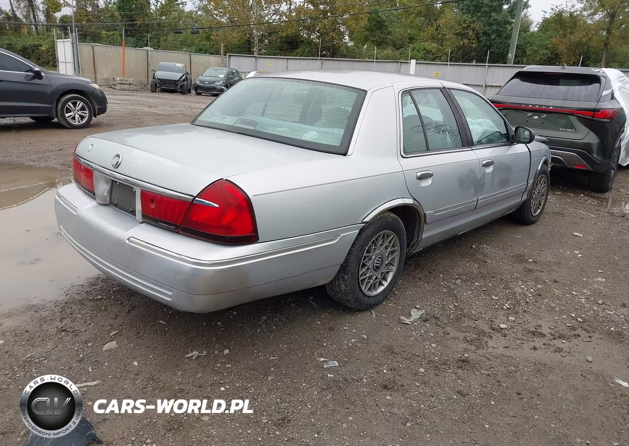 2000 Mercury Grand Marquis Gs VIN:2MEFM74W6YX744574 - 4