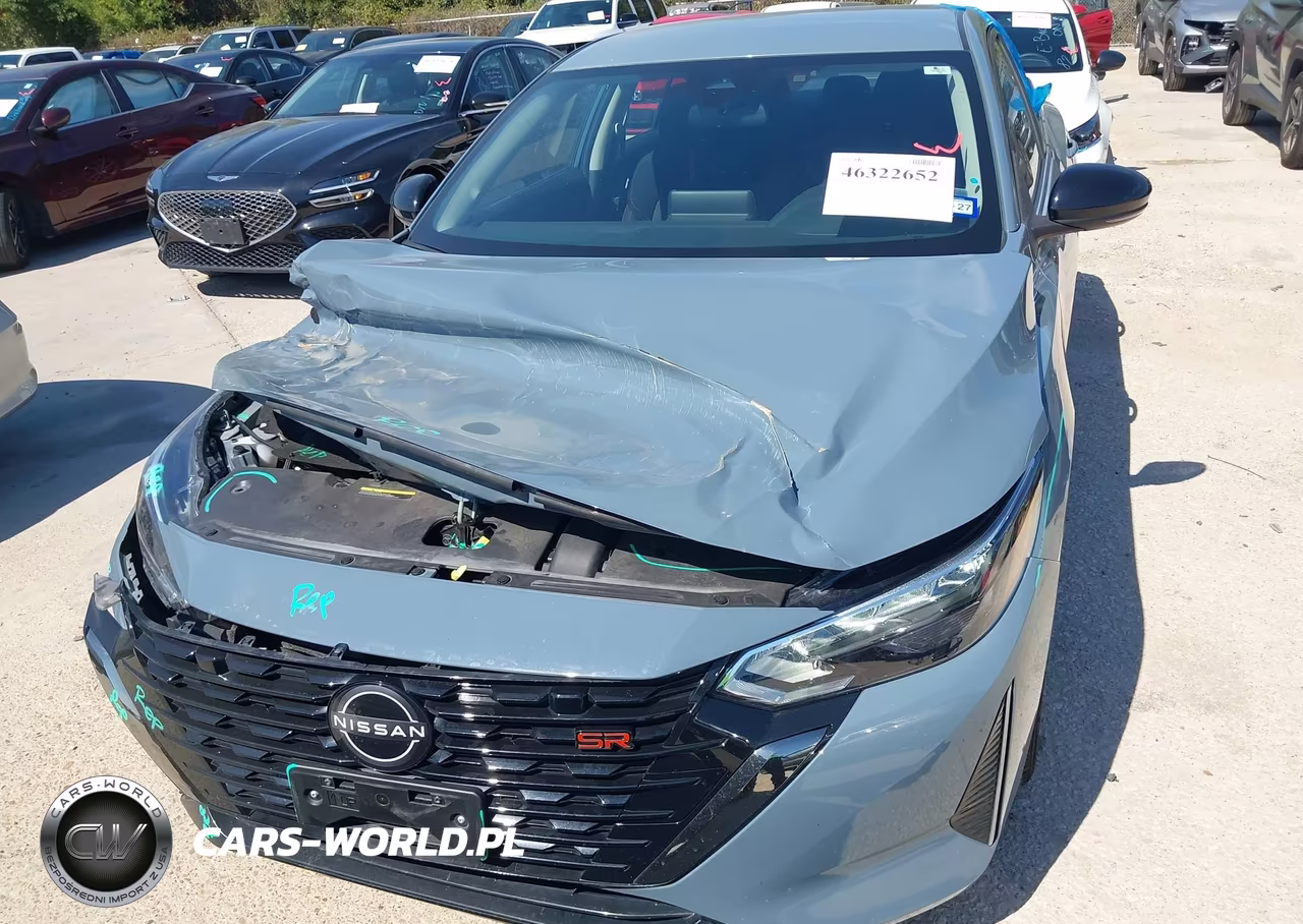 2025 Nissan Sentra Sr VIN:3N1AB8DVXSY356602 - 12