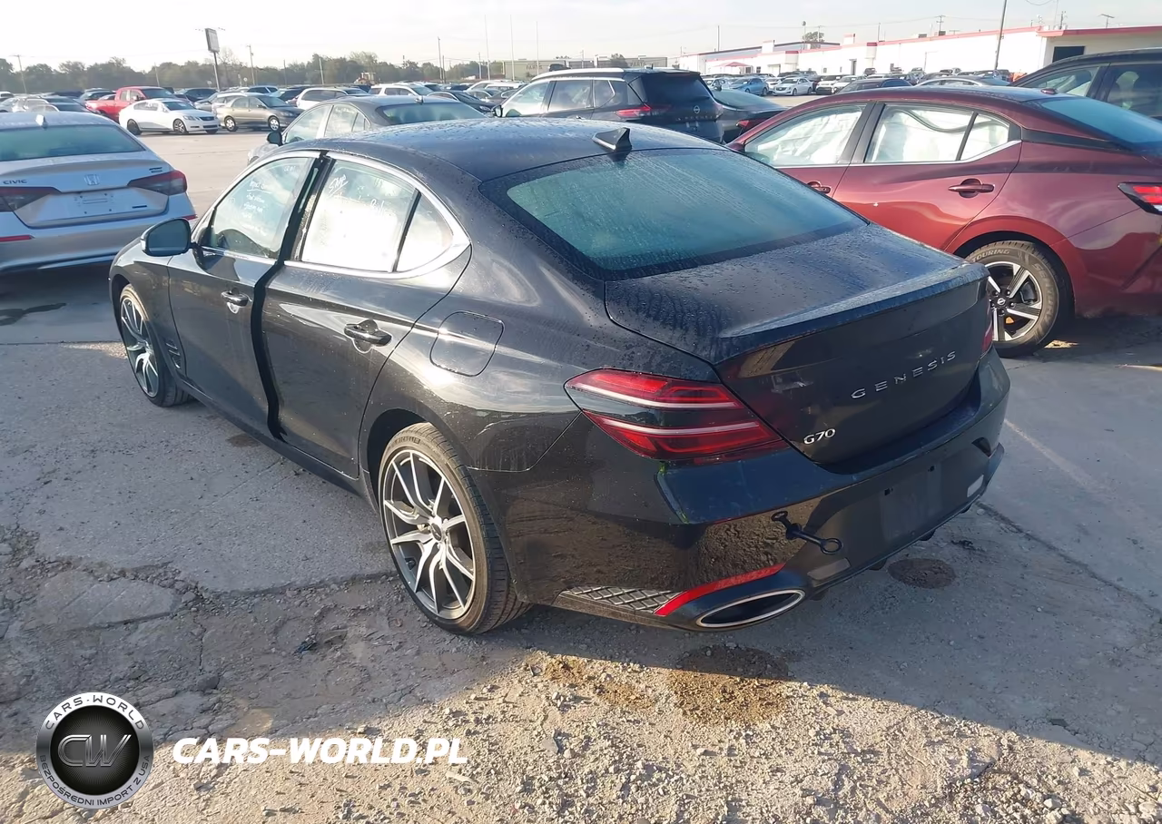 2025 Genesis G70 2.5T Rwd VIN:KMTG34SC3SU154767 - 3