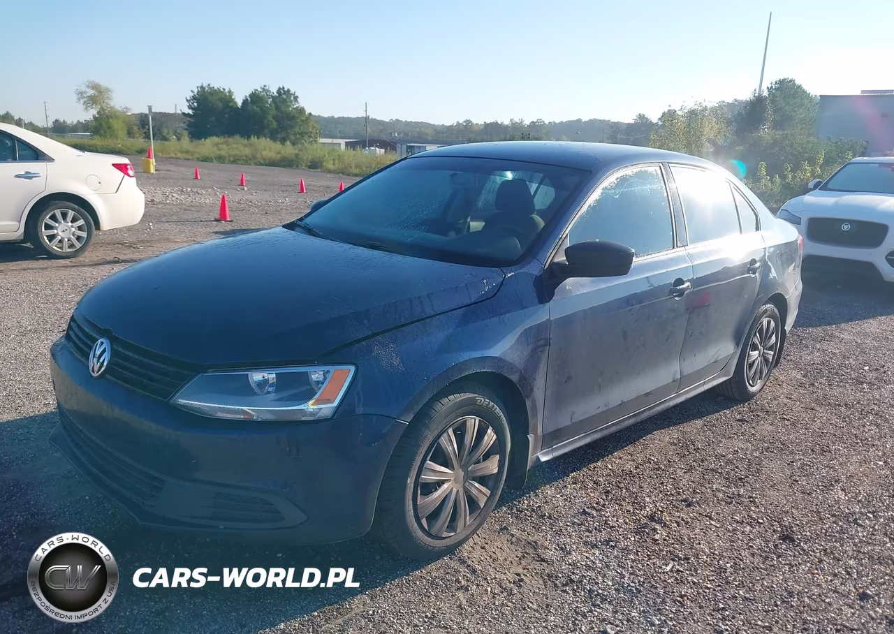 2014 Volkswagen Jetta 2.0L S VIN:3VW2K7AJXEM209072 - 2