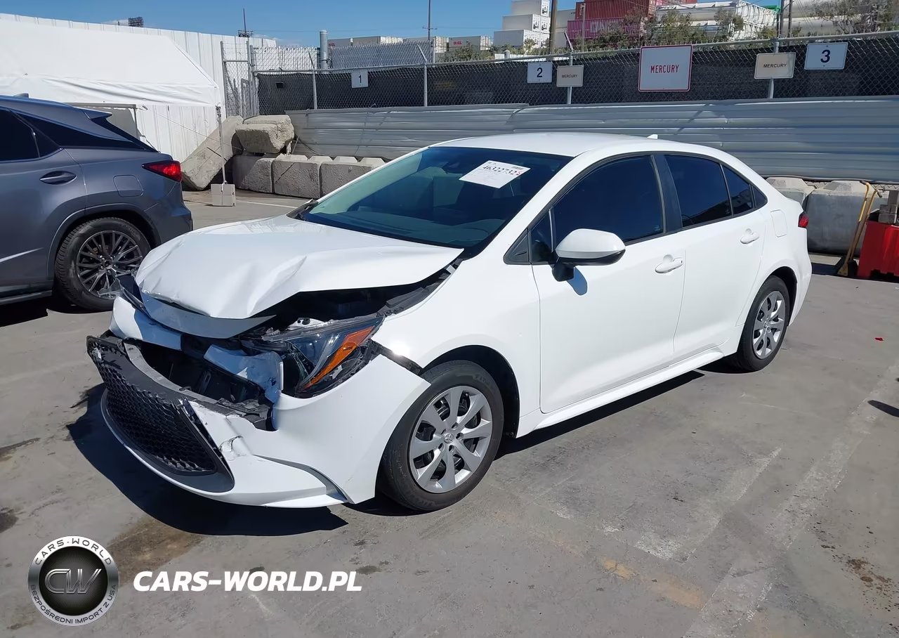 2022 Toyota Corolla Le VIN:5YFEPMAE6NP295590 - 2