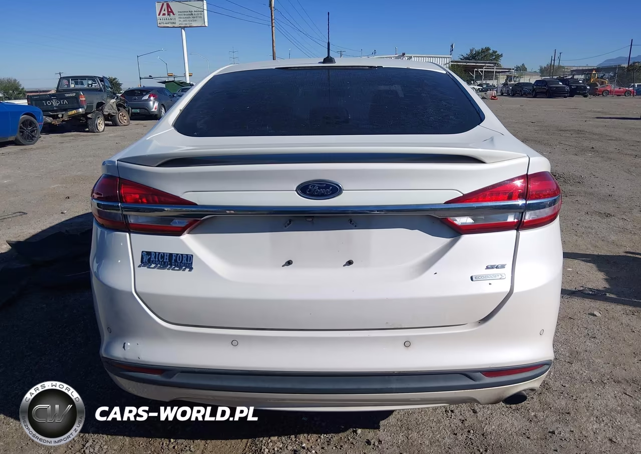 2017 Ford Fusion Se VIN:3FA6P0HD9HR407698 - 15
