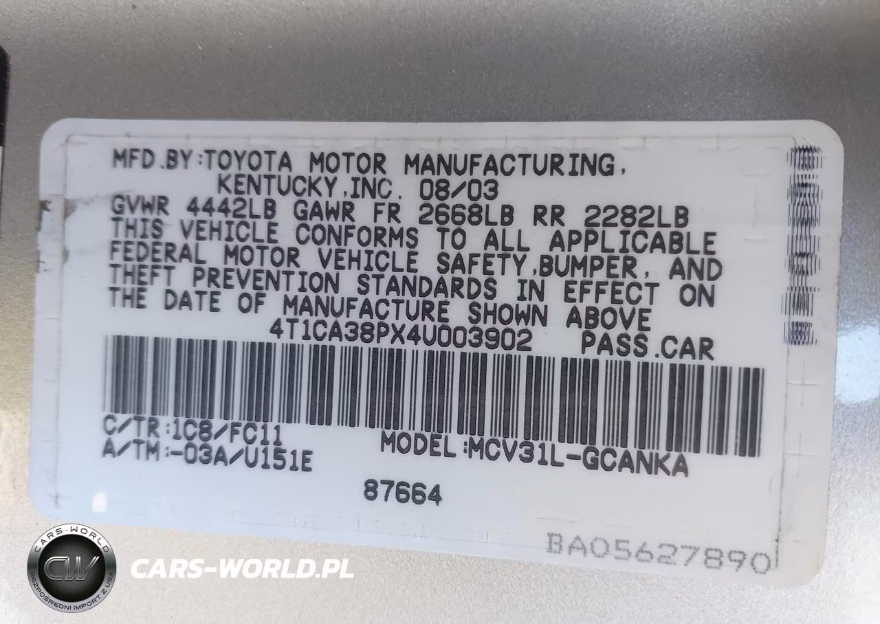2004 Toyota Camry Solara Se Sport V6 VIN:4T1CA38PX4U003902 - 9