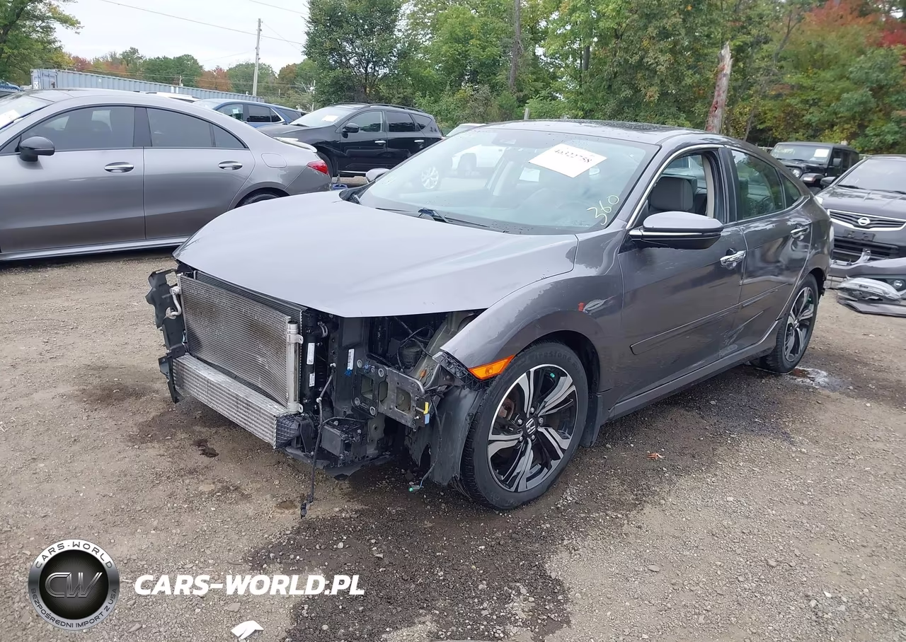 2017 Honda Civic Touring VIN:19XFC1F95HE205331 - 2