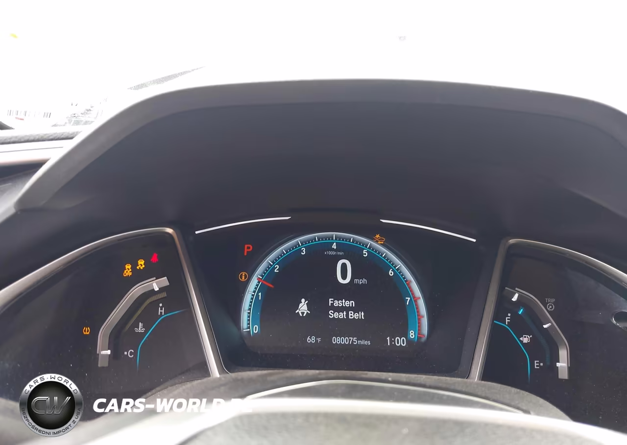 2017 Honda Civic Touring VIN:19XFC1F95HE205331 - 7
