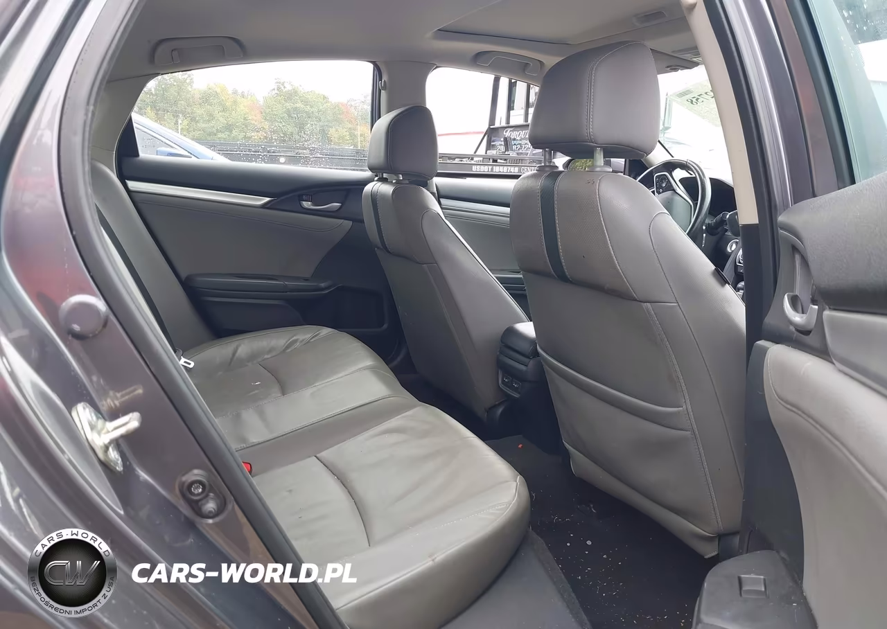 2017 Honda Civic Touring VIN:19XFC1F95HE205331 - 8