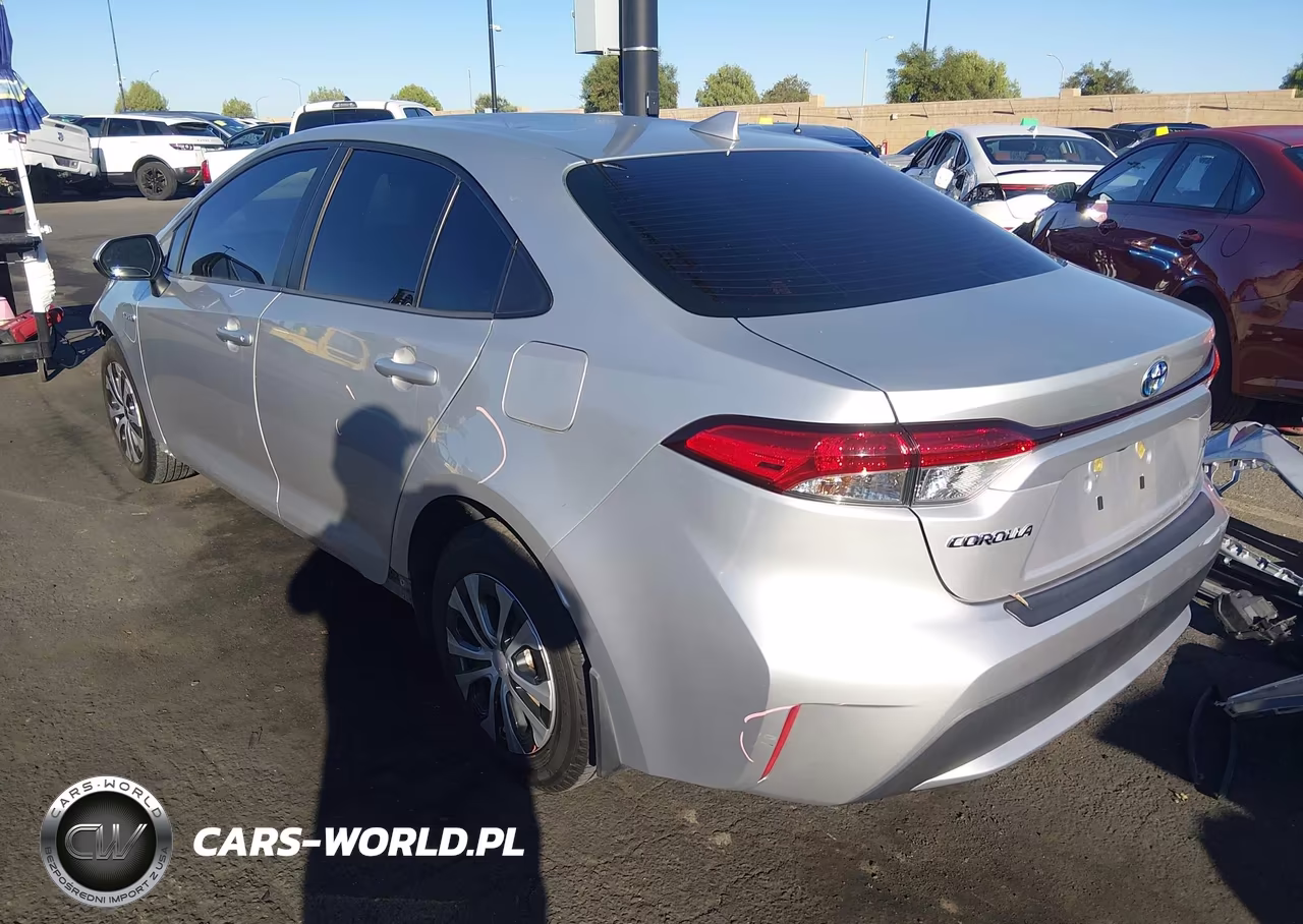 2021 Toyota Corolla Hybrid Le VIN:JTDEAMDE6MJ008619 - 3