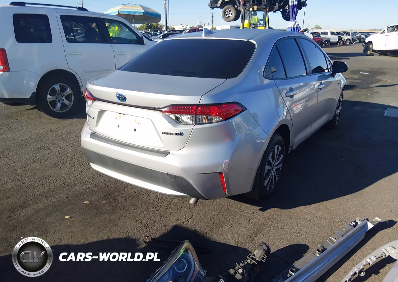 2021 Toyota Corolla Hybrid Le VIN:JTDEAMDE6MJ008619 - 4