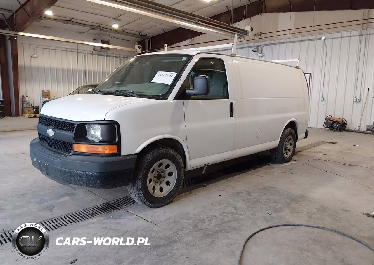 2009 Chevrolet Express 1500 Work Van VIN:1GCFG15X791118605 - 2