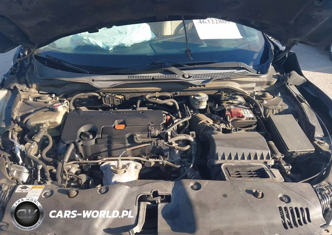 2016 Honda Civic Lx VIN:19XFC2F55GE020892 - 10