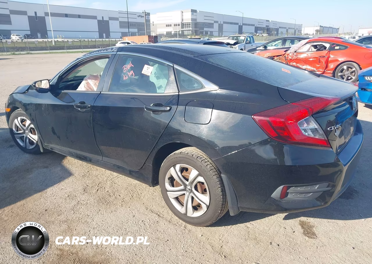2016 Honda Civic Lx VIN:19XFC2F55GE020892 - 3