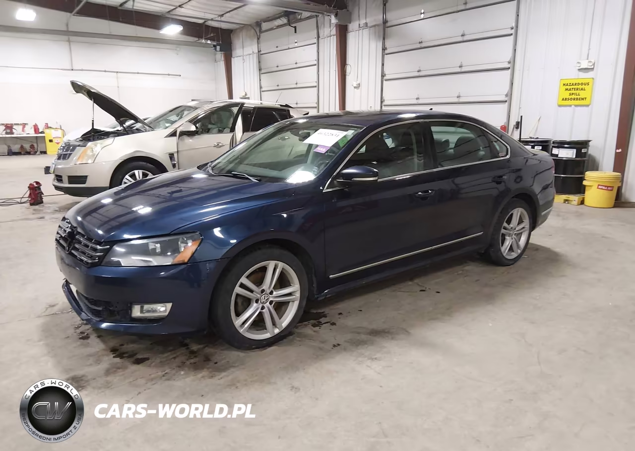 2015 Volkswagen Passat 2.0L Tdi Sel Premium VIN:1VWCV7A34FC108190 - 2