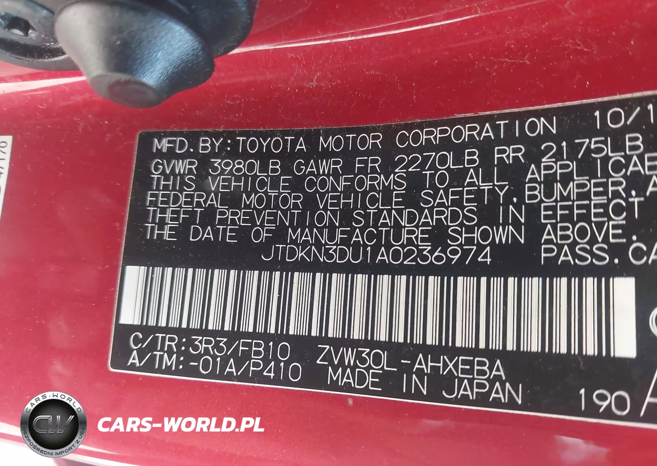 2010 Toyota Prius Ii VIN:JTDKN3DU1A0236974 - 9