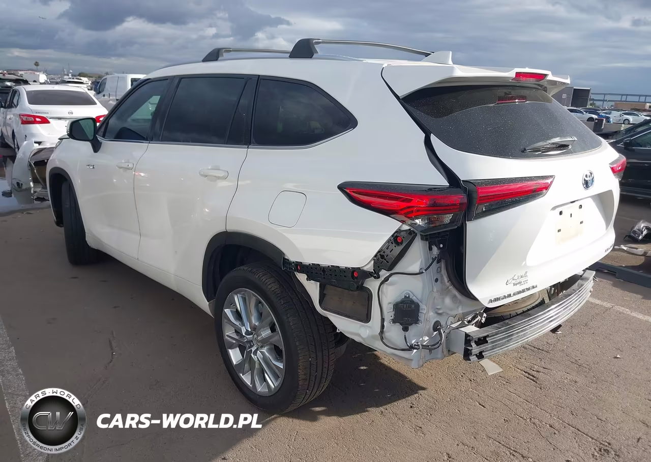 2020 Toyota Highlander Hybrid Limited VIN:5TDYARAH1LS003225 - 3