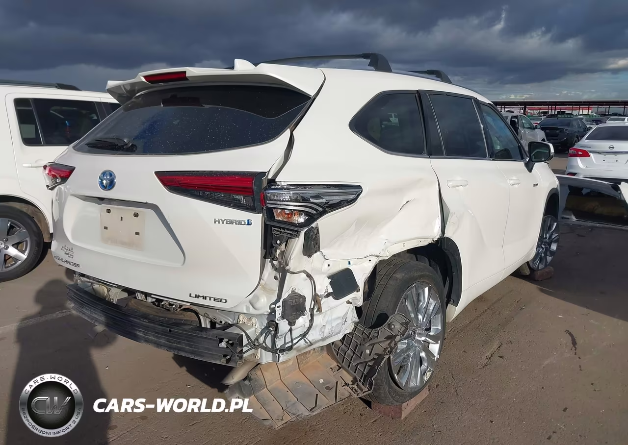2020 Toyota Highlander Hybrid Limited VIN:5TDYARAH1LS003225 - 4