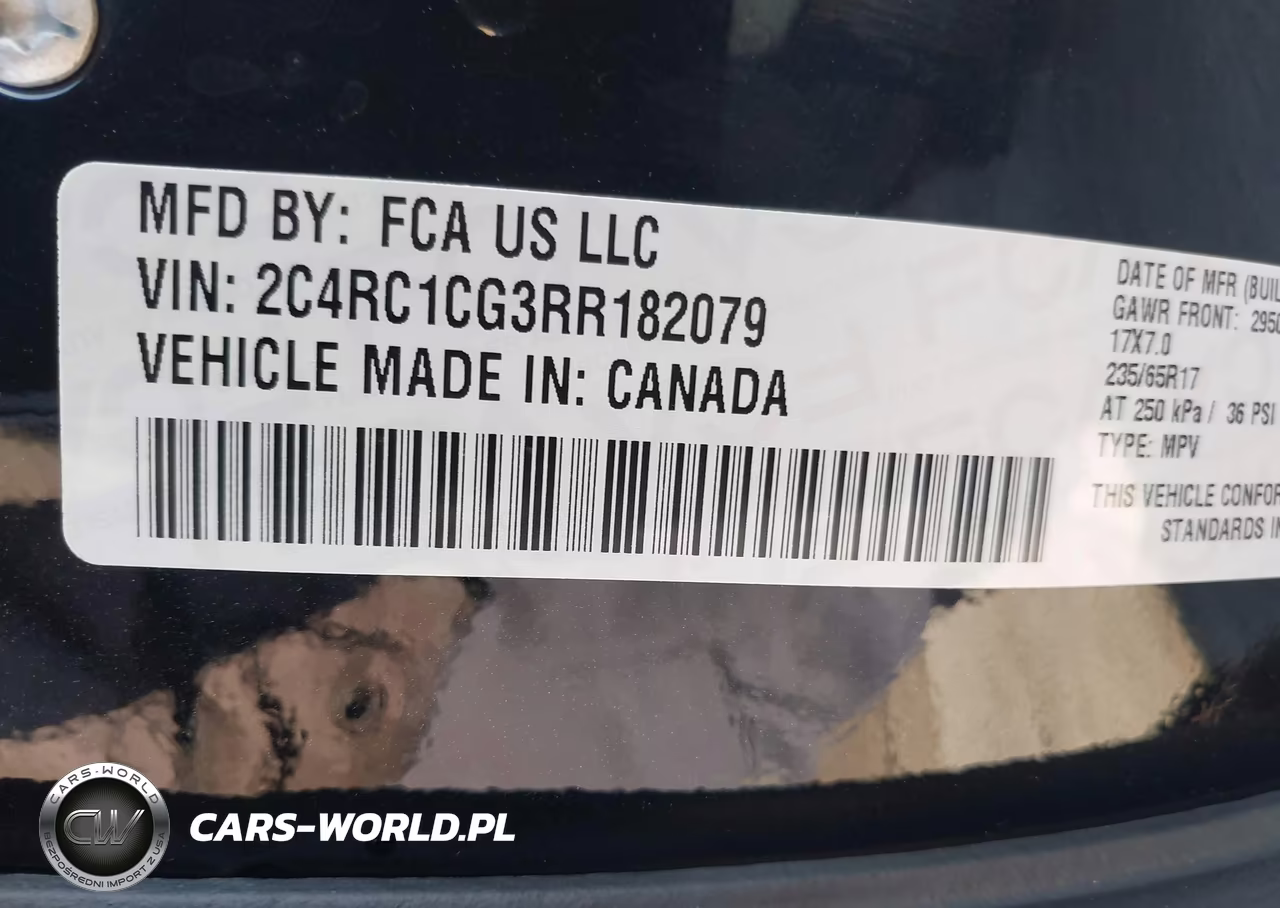 2024 Chrysler Voyager Lx VIN:2C4RC1CG3RR182079 - 9