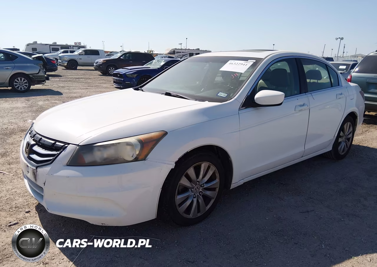 2012 Honda Accord 2.4 Ex-L VIN:1HGCP2F88CA162816 - 2