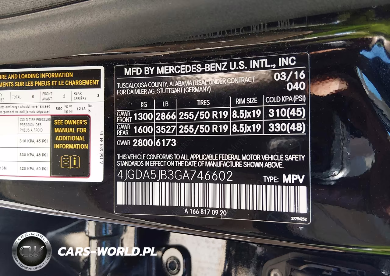 2016 Mercedes-Benz Gle 350 VIN:4JGDA5JB3GA746602 - 9