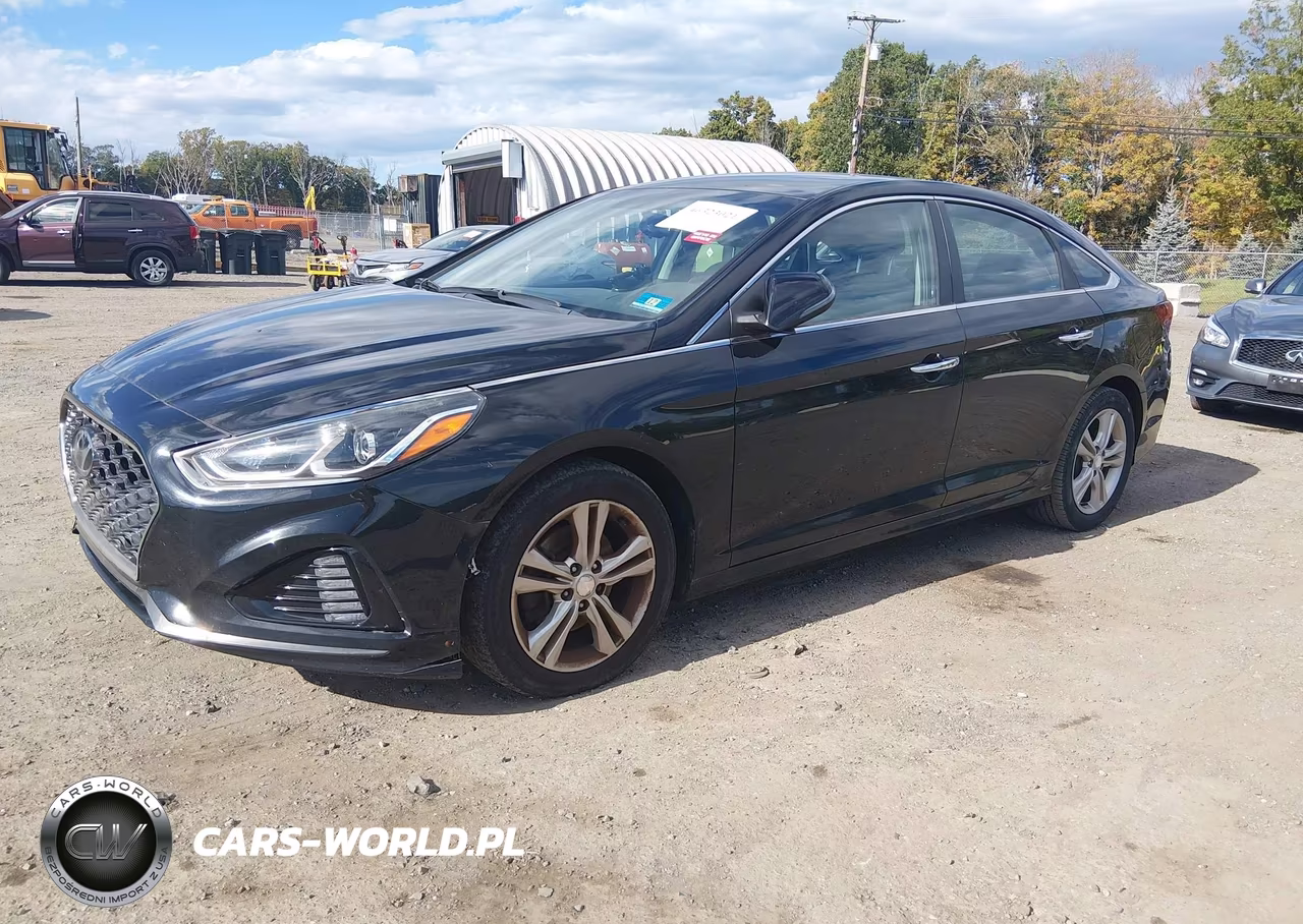 2018 Hyundai Sonata Sel+ VIN:5NPE34AF0JH713444 - 2