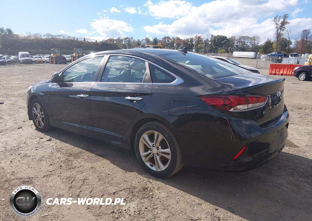 2018 Hyundai Sonata Sel+ VIN:5NPE34AF0JH713444 - 3