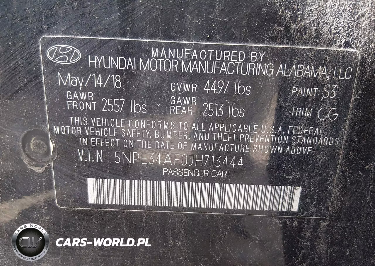 2018 Hyundai Sonata Sel+ VIN:5NPE34AF0JH713444 - 9