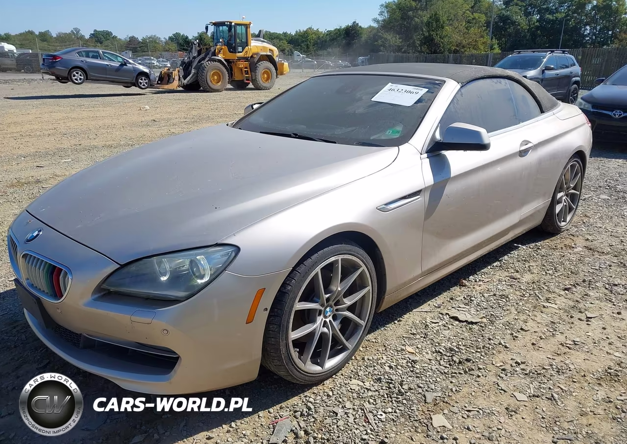 2012 BMW 650I VIN:WBALZ3C50CDL70323 - 2