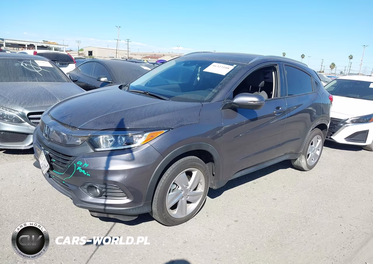 2020 Honda Hr-V Awd Ex VIN:3CZRU6H5XLM723915 - 2
