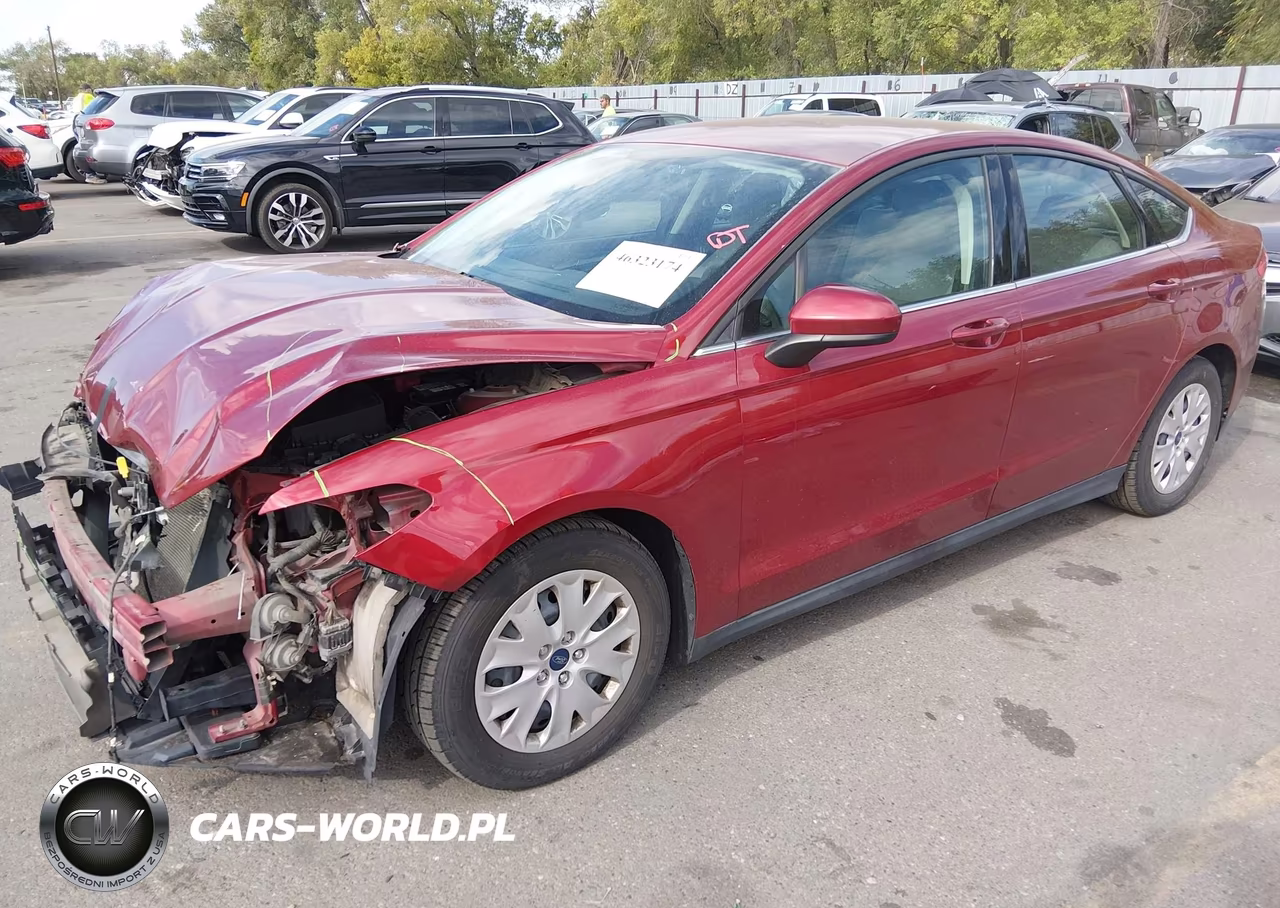 2014 Ford Fusion S VIN:3FA6P0G71ER391830 - 2