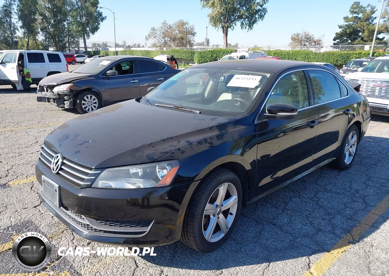 2014 Volkswagen Passat Se VIN:1VWBT7A35EC054155 - 2