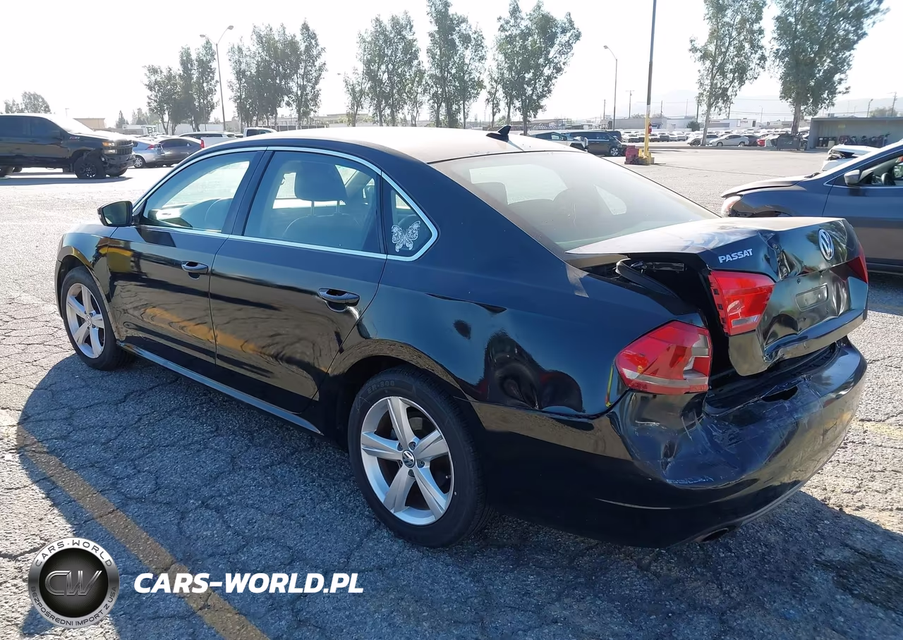 2014 Volkswagen Passat Se VIN:1VWBT7A35EC054155 - 3