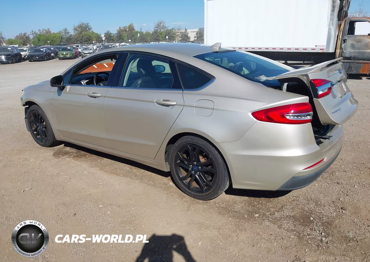 2019 Ford Fusion Se VIN:3FA6P0HD0KR201578 - 3