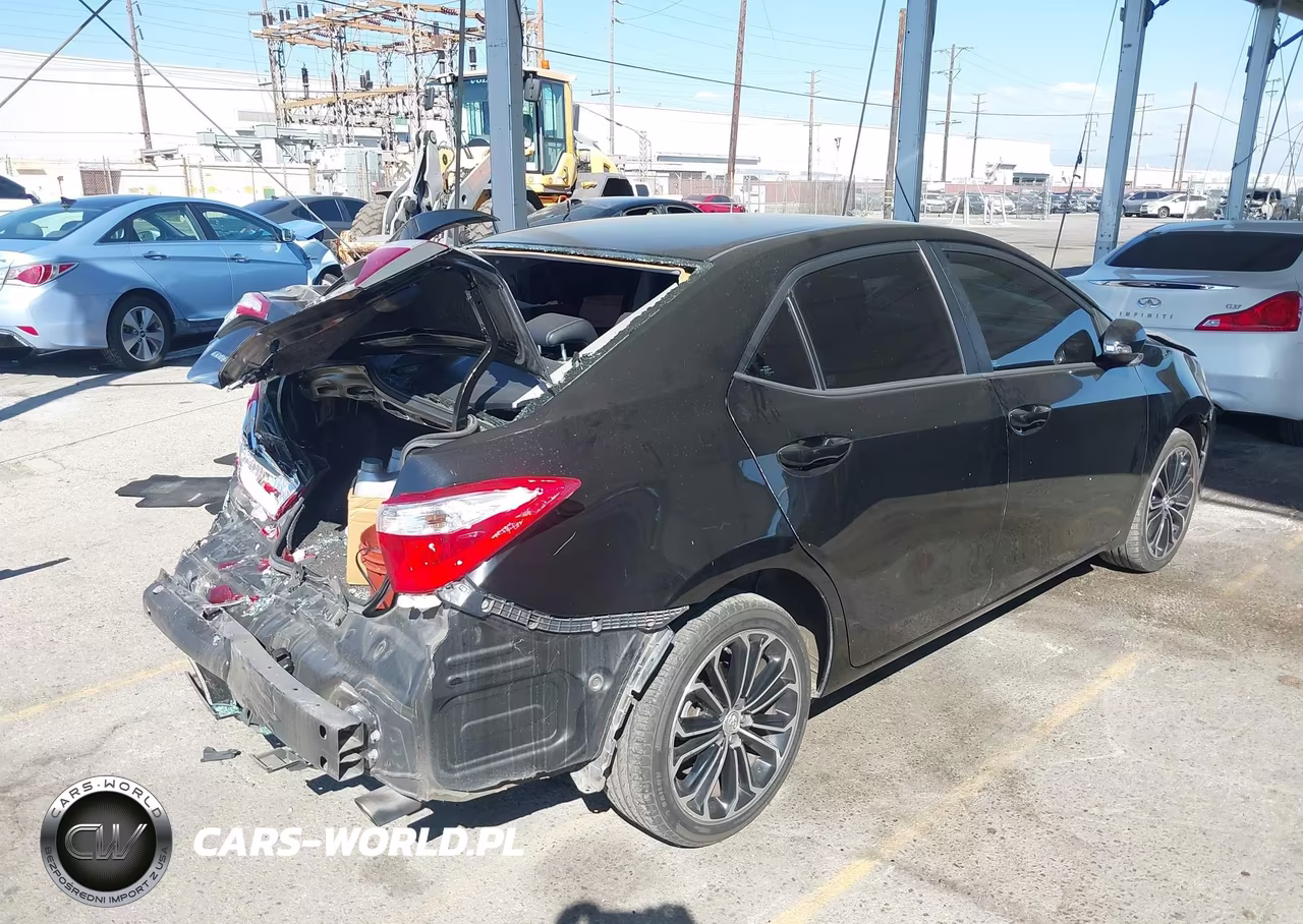 2016 Toyota Corolla S Plus VIN:5YFBURHE6GP443187 - 4