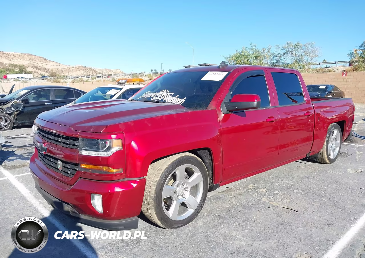 2018 Chevrolet Silverado 1500 1Lt VIN:3GCPCREC8JG145667 - 2