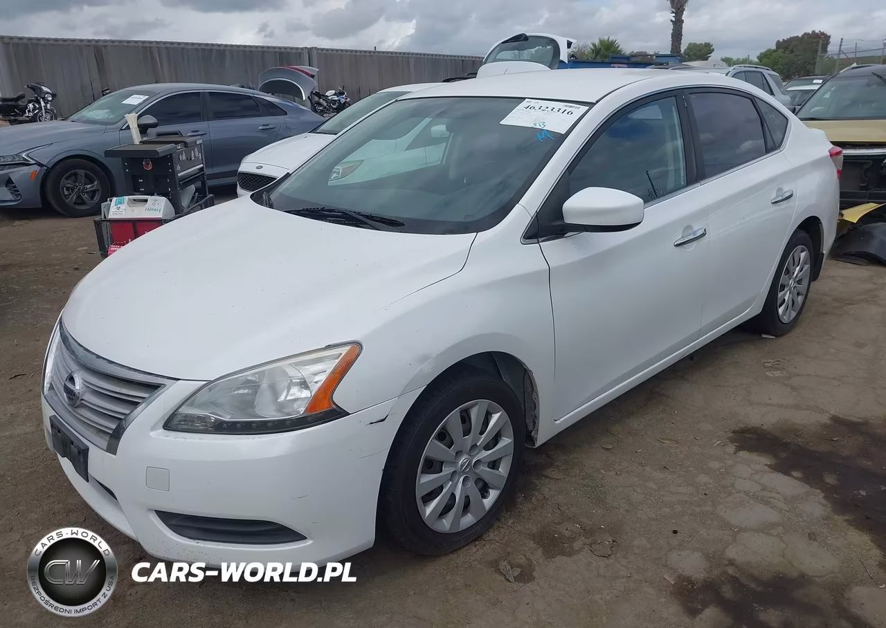 2014 Nissan Sentra Sv VIN:3N1AB7AP5EL611061 - 2