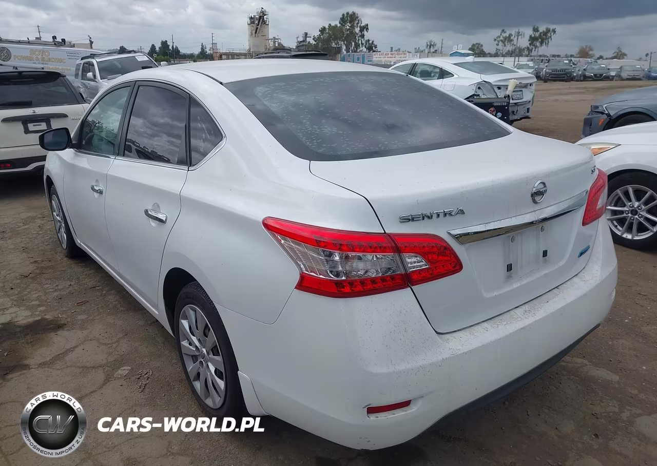 2014 Nissan Sentra Sv VIN:3N1AB7AP5EL611061 - 3