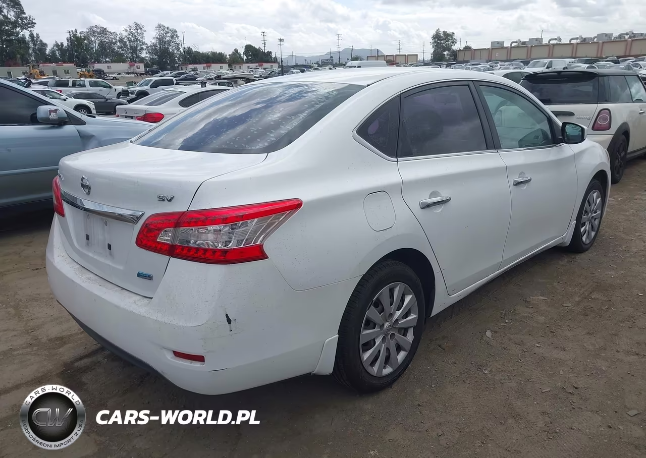 2014 Nissan Sentra Sv VIN:3N1AB7AP5EL611061 - 4