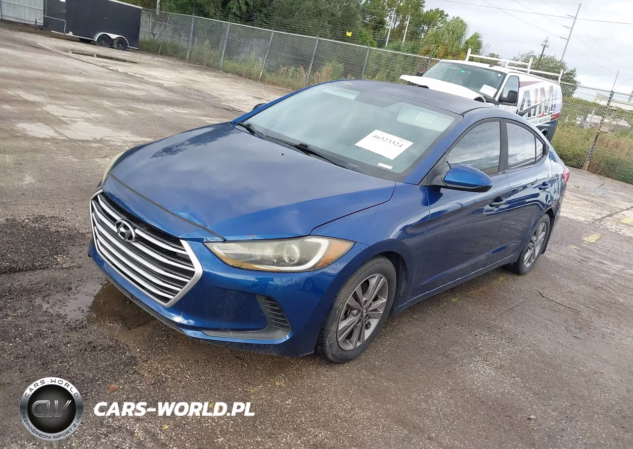 2017 Hyundai Elantra Se VIN:5NPD84LF1HH055704 - 2