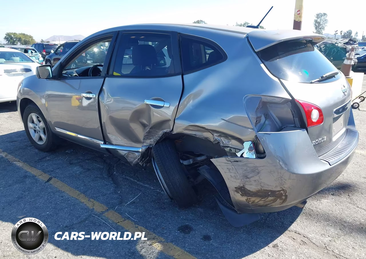 2013 Nissan Rogue S VIN:JN8AS5MTXDW505065 - 3