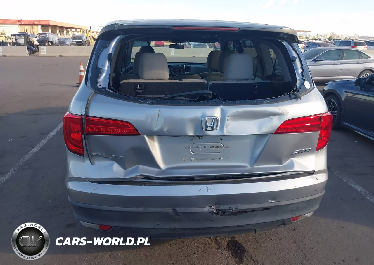 2016 Honda Pilot Lx VIN:5FNYF6H15GB078237 - 16