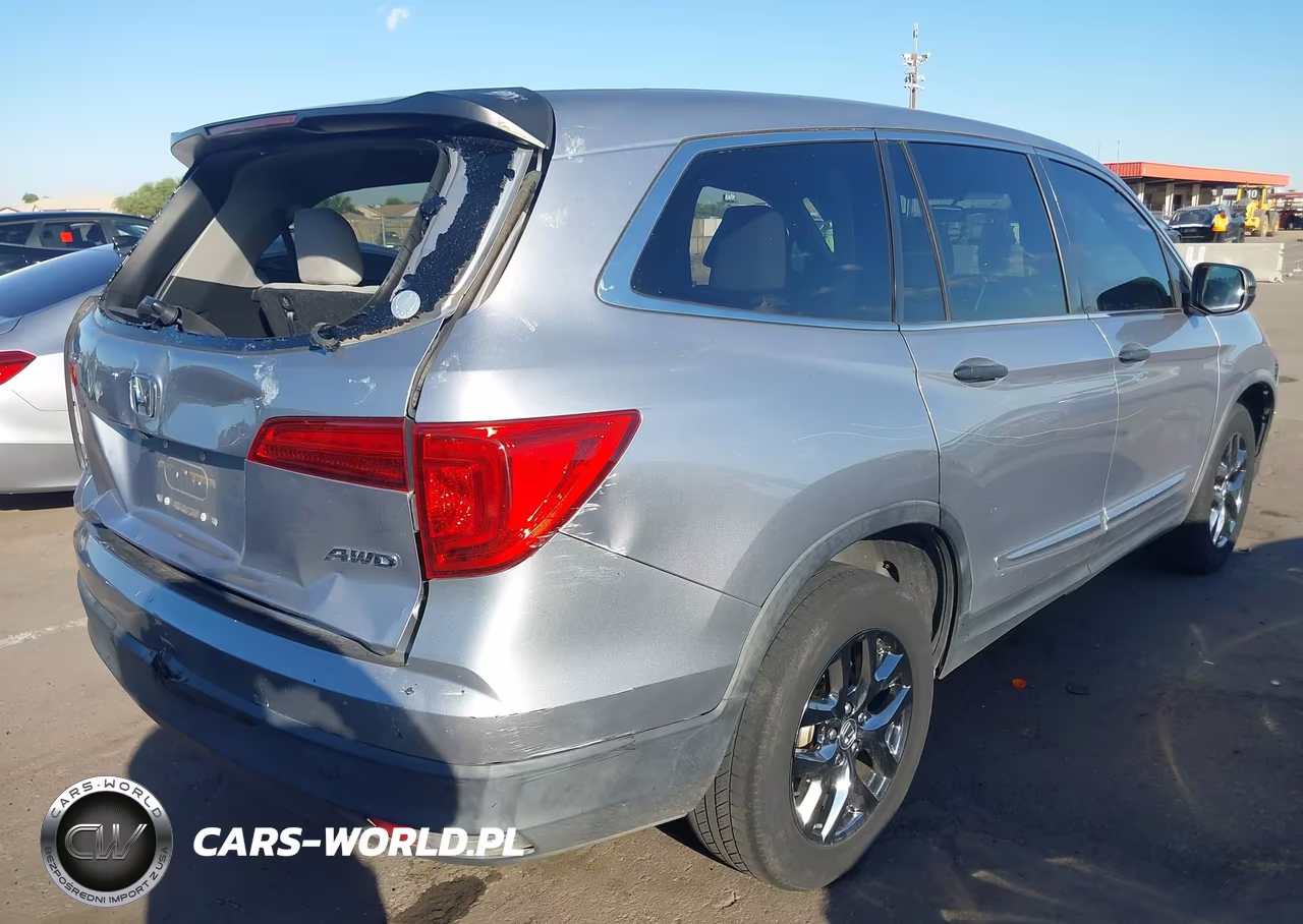 2016 Honda Pilot Lx VIN:5FNYF6H15GB078237 - 4