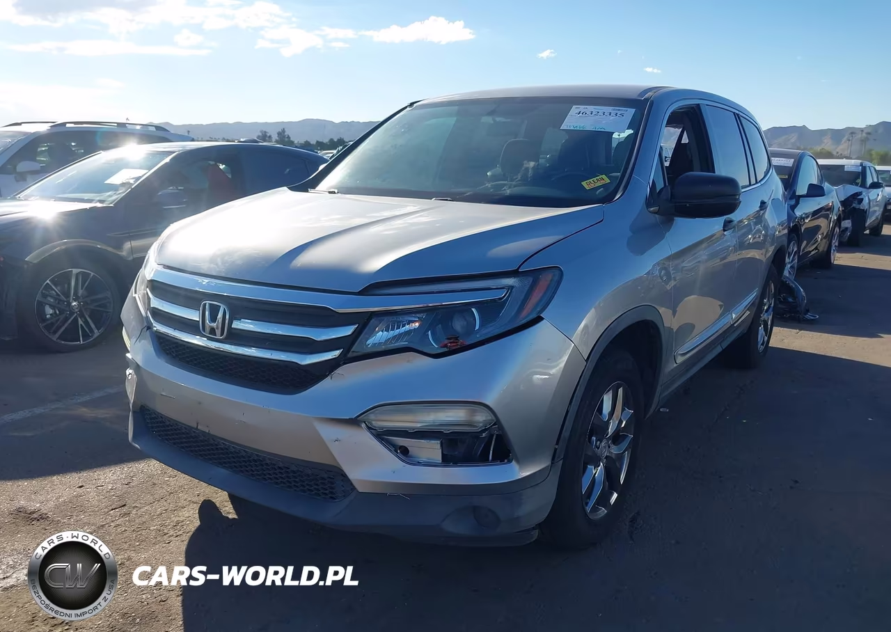 2016 Honda Pilot Lx VIN:5FNYF6H15GB078237 - 6