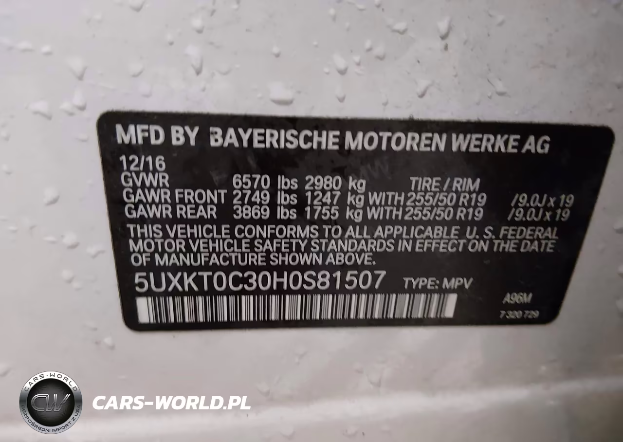 2017 BMW X5 Edrive xDrive40E Iperformance VIN:5UXKT0C30H0S81507 - 9