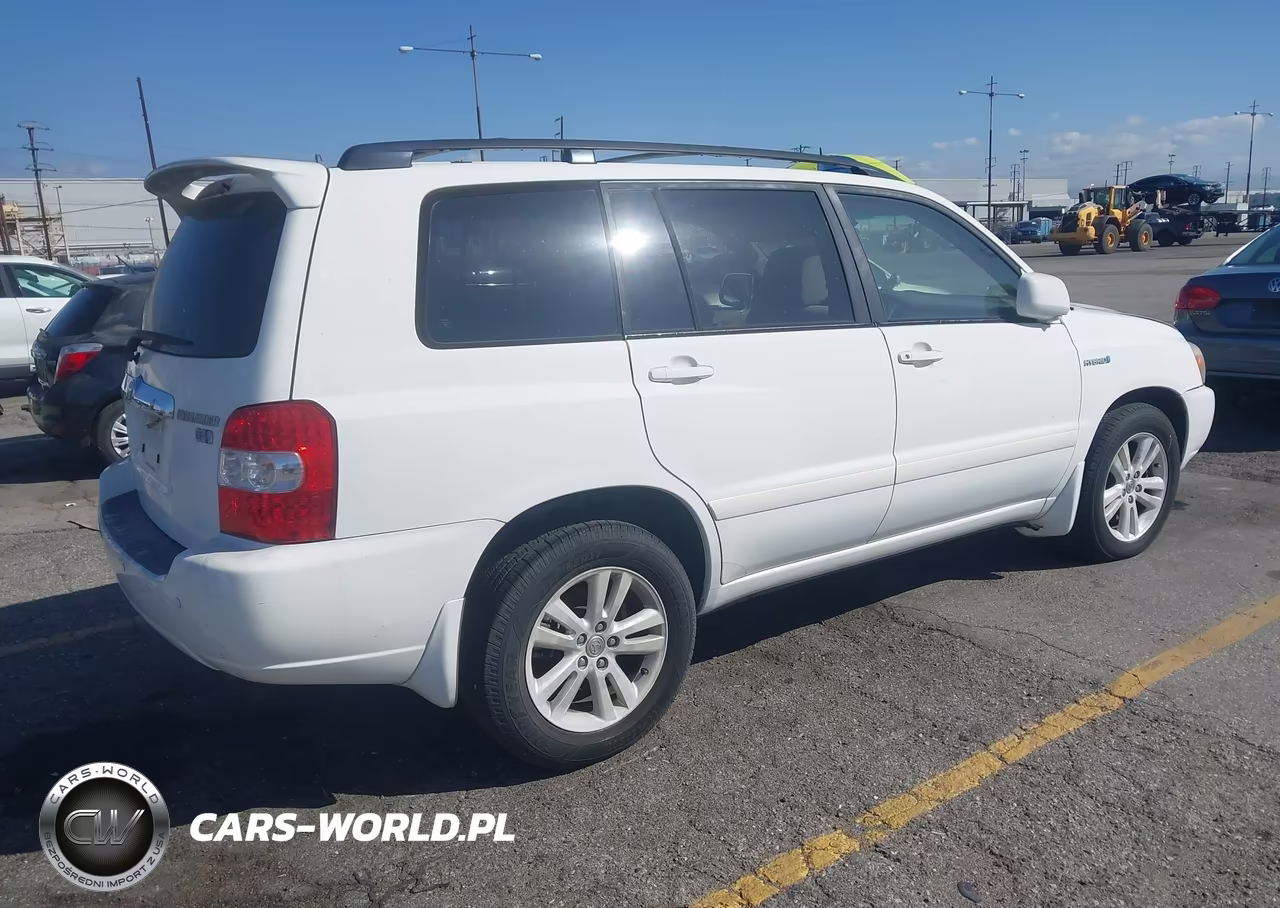 2007 Toyota Highlander Hybrid V6 VIN:JTEGW21AX70022187 - 4