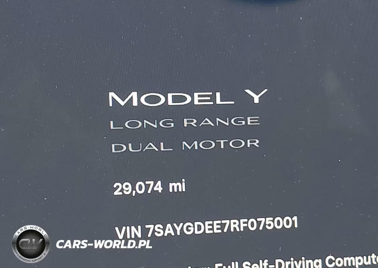 2024 Tesla Model Y Long Range Dual Motor All-Wheel Drive VIN:7SAYGDEE7RF075001 - 16