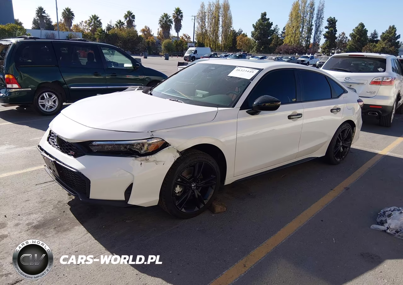 2026 Honda Civic Si Sedan VIN:2HGFE1E55TH477384 - 2